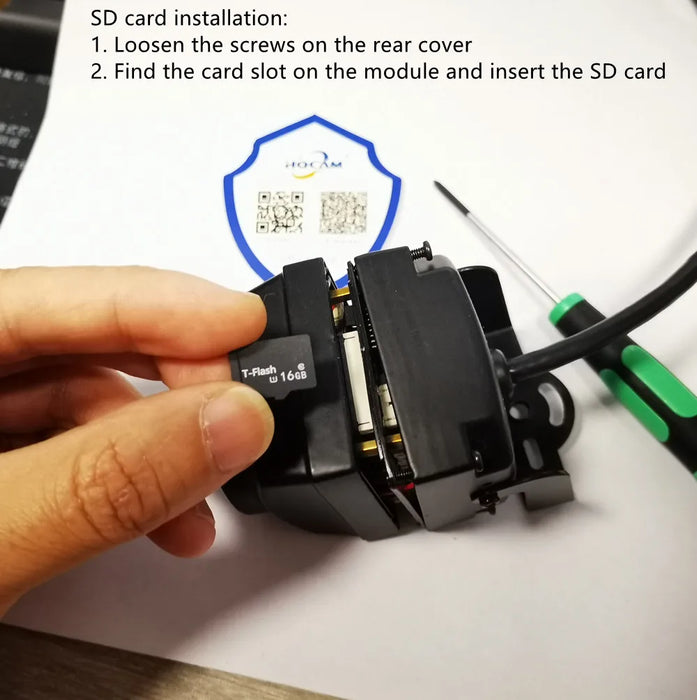 HQCAM Camhi 1920P 1080P Mini impermeabile IP66 Slot per scheda TF Visione notturna IR Telecamera IP Wifi Outdoor Car & Vehicle Flotta & Bird Nest