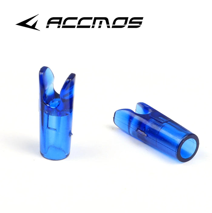 60 pz FAI DA TE In Plastica Freccia Spille Nocks Formato L E Taglia S Per ID4.2mm ID6.2mm 3.2mm Freccia Albero Tiro Con Arco accessorio