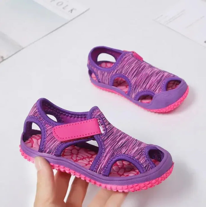 Estate neonate ragazzi sandali bambini sandali da spiaggia fondo morbido scarpe antiscivolo per bambini scarpe da esterno anticollisione