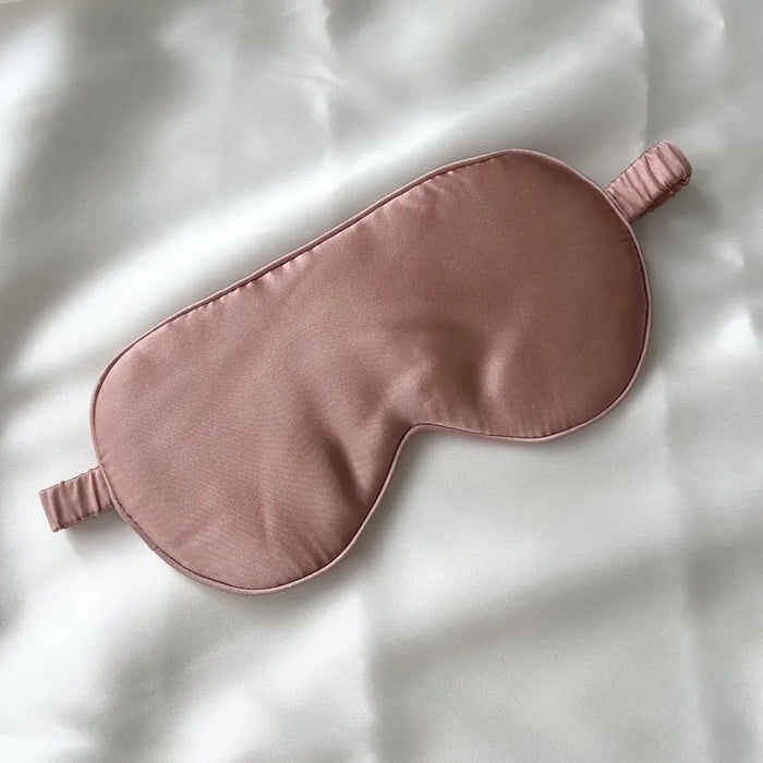 Maschera per gli occhi per il sonno in pura seta al 100% entrambi i lati Copertura per gli occhi in seta di moda Ombra Benda morbida Aiuto relax da viaggio Multicolor