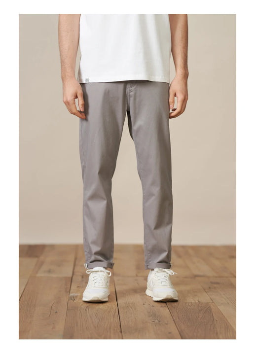 SIMWOOD 2024 autunno nuovi pantaloni Casual da uomo in cotone Slim Fit Chinos moda pantaloni abbigliamento maschile di marca Plus Size Pant 482