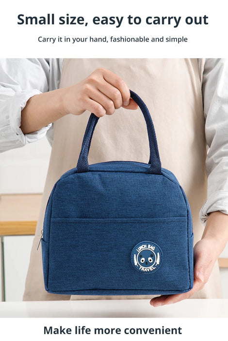 Borsa per il pranzo isolata Borsa Bento isolante Borsa per riso in foglio di alluminio Confezione per pasti Borsa per il pranzo Bento per studenti Borsa isolante