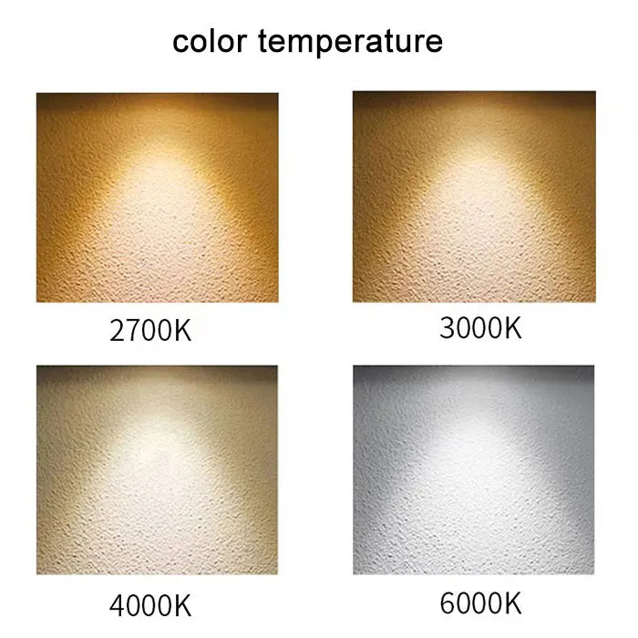 Faretti zoom da palcoscenico per teatro, luci a binario per proiettore con logo con messa a fuoco a LED, luci Gobo industriali per matrimoni in negozi di ristoranti aziendali