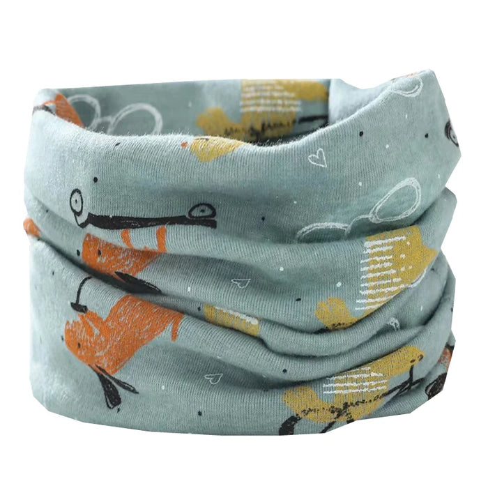 Nuovo autunno inverno bambini sciarpa di cotone LIC bambini bambino sciarpa al collo ragazzi ragazze sciarpe bambino collare caldo O anello fazzoletto da collo magico