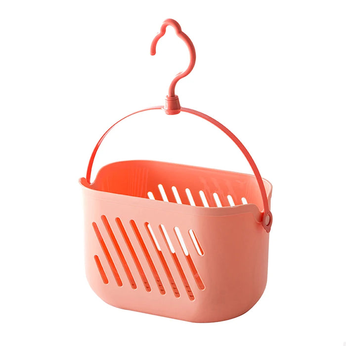 Doccia sospesa Articoli da toeletta Bagno Cestini da cucina Vasca Angolo Organizzatore Dormitorio Tote Ganci Rack Cestino portaoggetti appendibile con gancio