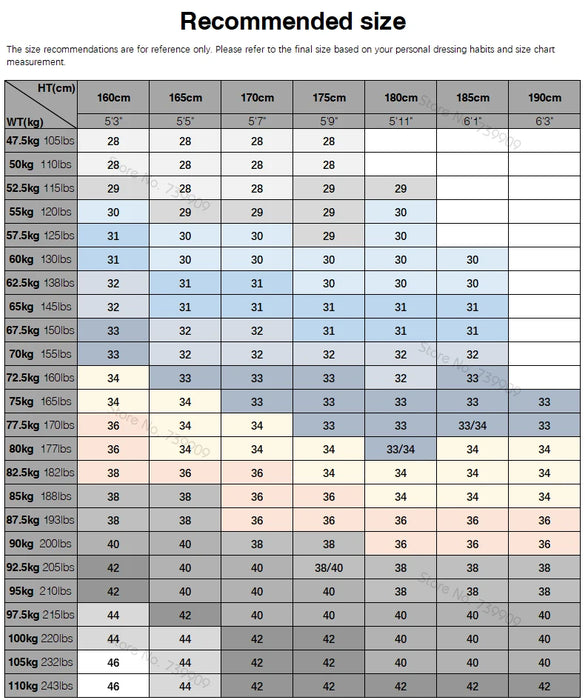 Jeans da lavoro alla moda da uomo Pantaloni jeans slim elasticizzati casual stile classico Pantaloni in denim di marca maschile Nero Blu