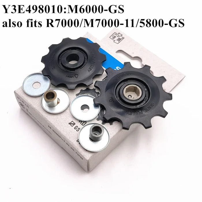 Set puleggia deragliatore posteriore Shimano 4700/5800/6800/R8000/M4000/M610/M6000/M7000/M780/M8000/6700/Deore/XT/SLX/Ultegra/105/GRX