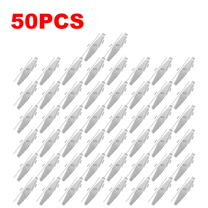 1-50PCS Sostituzione del tosaerba Lama in acciaio Metallo Erba String Trimmer Testa Palmare Rasaerba Raccordi Casa Giardino Utensili elettrici