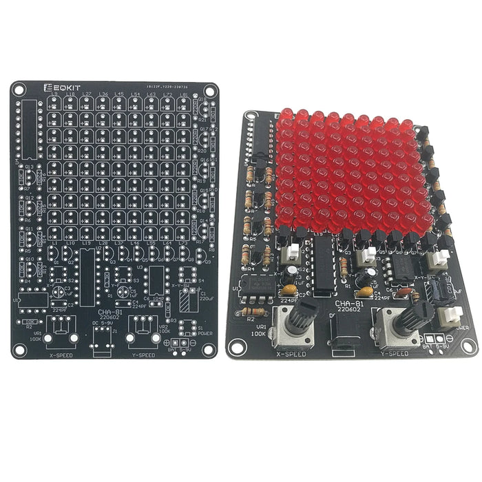 Cha-81 LED Tracking Light Parts kit elettronici fai da te kit luce LED modulo elettronico DC5-9V