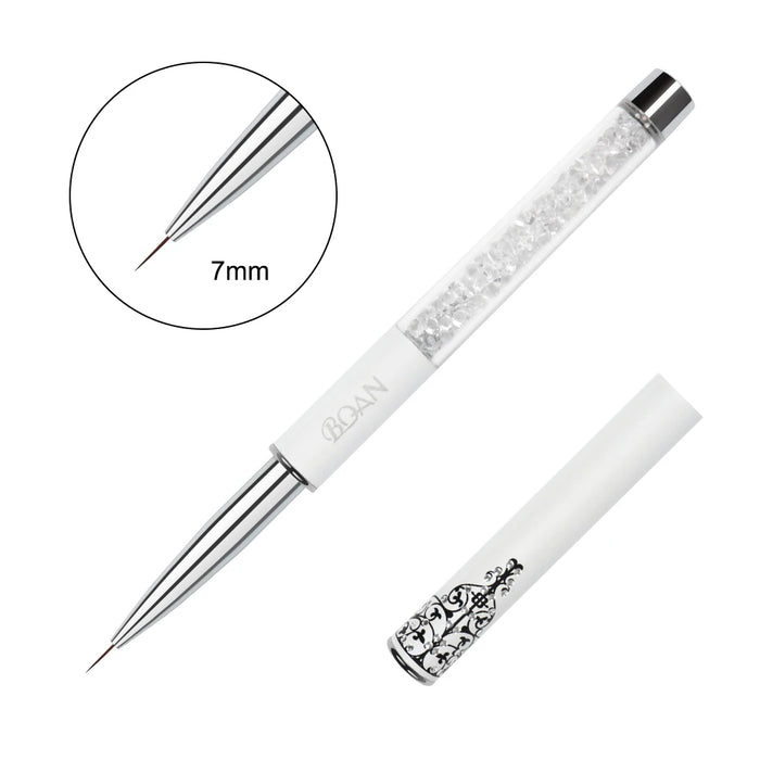 BQAN Professionale 5mm/7mm/9mm Pennello per unghie Disegna a mano Suggerimenti Disegno Linea Pittura Penna Strumenti Manicure Unghie artistiche Pennello Decorazione