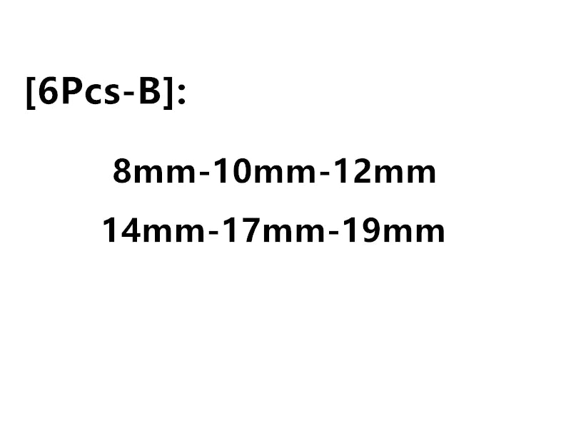 1PC Ugelli a manicotto con esagono incassato Forte set di driver per dadi magnetici Adattatore per punta da trapano Manicotto approvato dal vento Elettrico 6 8 10 13 17 19MM