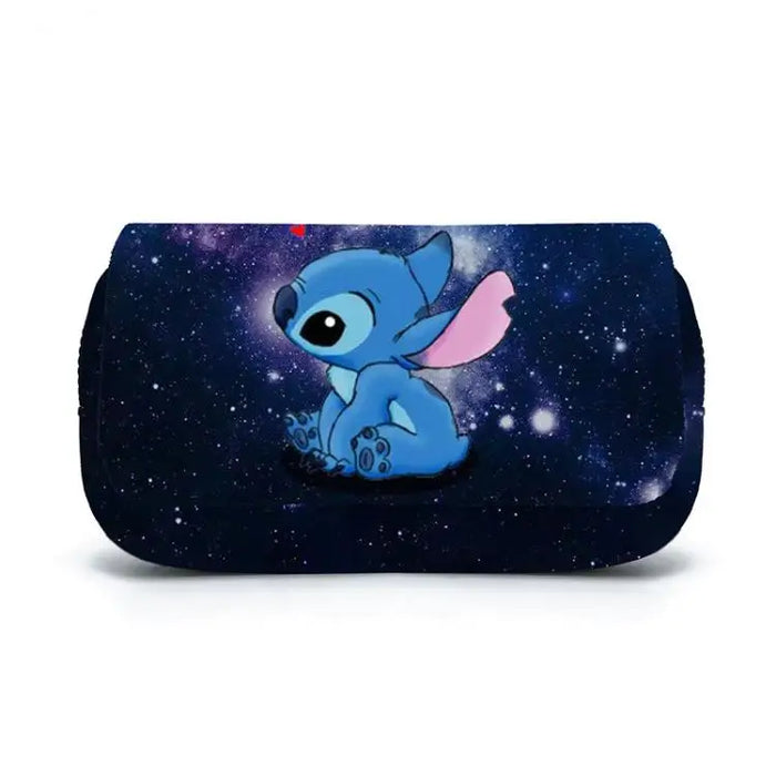 Stitch Pencil Case Storage Bag grande capacità Super Large Cute Gift ragazzi studenti e ragazze cancelleria materiale scolastico cancelleria