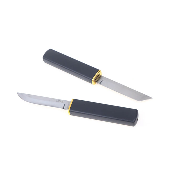 Coltelli doppi in acciaio inossidabile di alta qualità Coltelli facili da trasportare Portabilità all'aperto per frutta ad alta durezza