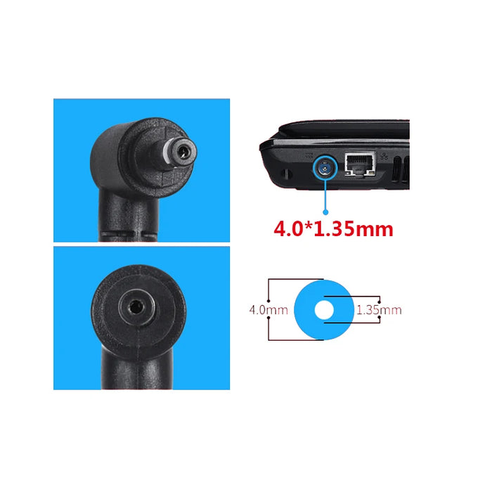 Adattatore di alimentazione per caricabatterie portatile AC 19V 1.75A 33W 4.0*1.35mm per ASUS ADP-33AW S200E X202E X201E Q200 S200L S220 X453M F453 X403M