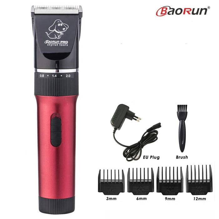 BaoRun P6 Tagliacapelli professionale per cani Ricaricabile Pet Cat Grooming Clipper Rasoio Taglierine elettriche a basso rumore Macchina per taglio di capelli