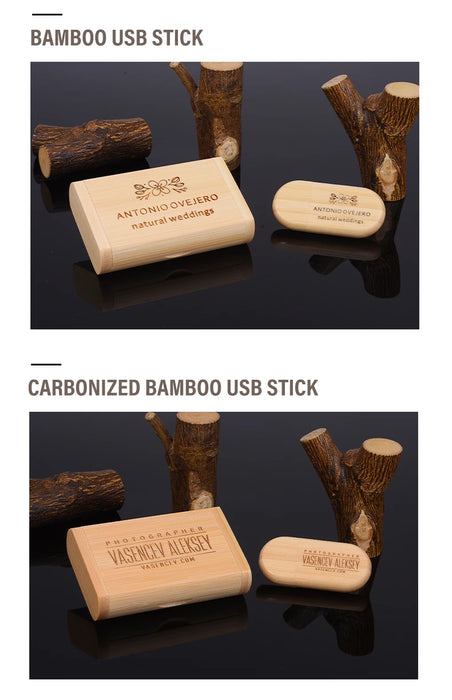 JASTER USB 3.0 LOGO ad alta velocità Scatola di legno Logo personale Pendrive cliente 8 GB 16 GB 32 GB 64 GB Chiavetta USB Pen Drive U Disco
