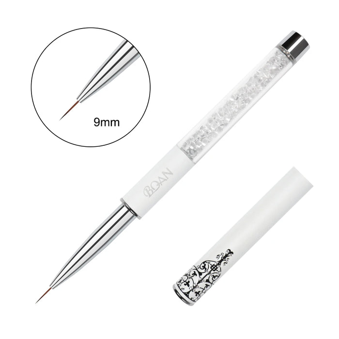 BQAN Professionale 5mm/7mm/9mm Pennello per unghie Disegna a mano Suggerimenti Disegno Linea Pittura Penna Strumenti Manicure Unghie artistiche Pennello Decorazione