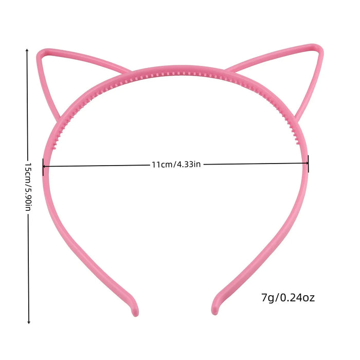 Carto orecchie di gatto fasce per la testa per bambini di modo per Le Donne Ragazze Hairband Sexy Fascia del partito Photo Prop Animale cerchio Dei Capelli accessori