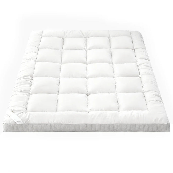 Materasso addensato, cuscino morbido in fibra 3D, materasso per camera da letto domestica, materasso antiscivolo con fascia, dimensioni multiple opzionali