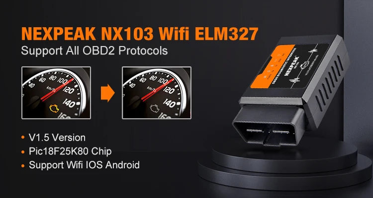 ELM327 v 1 5 OBD2 Scanner muslimbluetooth ELM 327 NEXPEAK NX101 strumento diagnostico per auto per lettore di codici Android Vgate Icar2