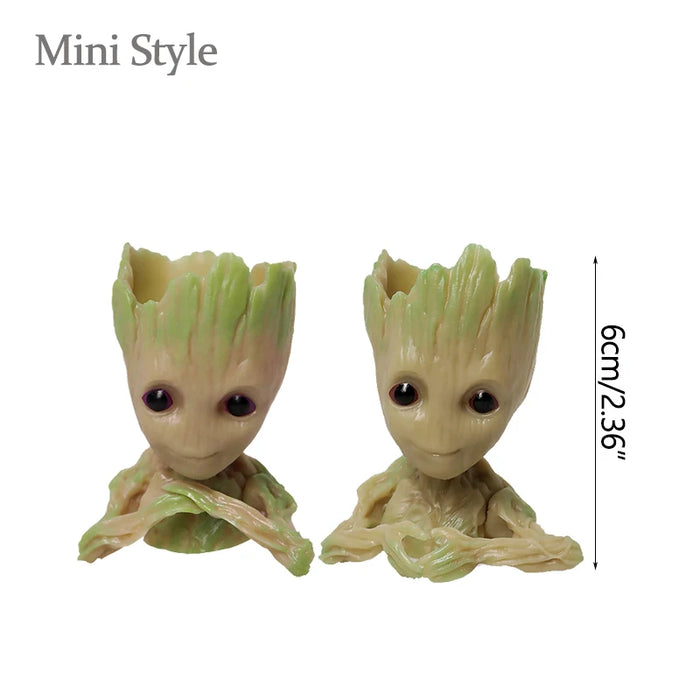 Decorazione della casa Artigianato Modello in miniatura Ufficio Desktop Display Cartoon Groot Figurine Artigianato Decor Albero Uomo Ornamento 5CM