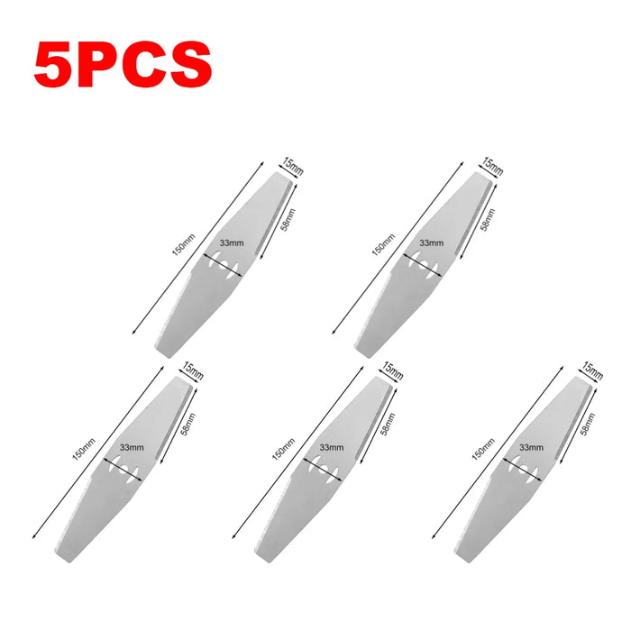 1-50PCS Sostituzione del tosaerba Lama in acciaio Metallo Erba String Trimmer Testa Palmare Rasaerba Raccordi Casa Giardino Utensili elettrici