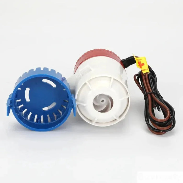 1100GPH mini boat bilge pump 12v bilge pump 12 v 24v dc 10A submerse kayak rule water electric 1100 gph volt garden rinse Wash