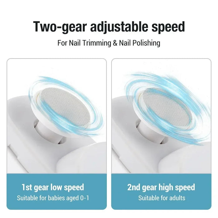 Tagliaunghie elettrico rettifica e lucidatura 2 in 1 smerigliatrice per unghie automatica portatile multifunzionale strumento elettrico per Manicure