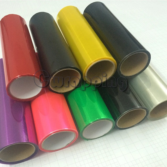 Auto Car Tint Faro Fanale posteriore Fendinebbia Vinile Fumo Pellicola PVC Foglio Adesivo Copertura Car Styling 12 pollici X 40 pollici Adesivo per auto