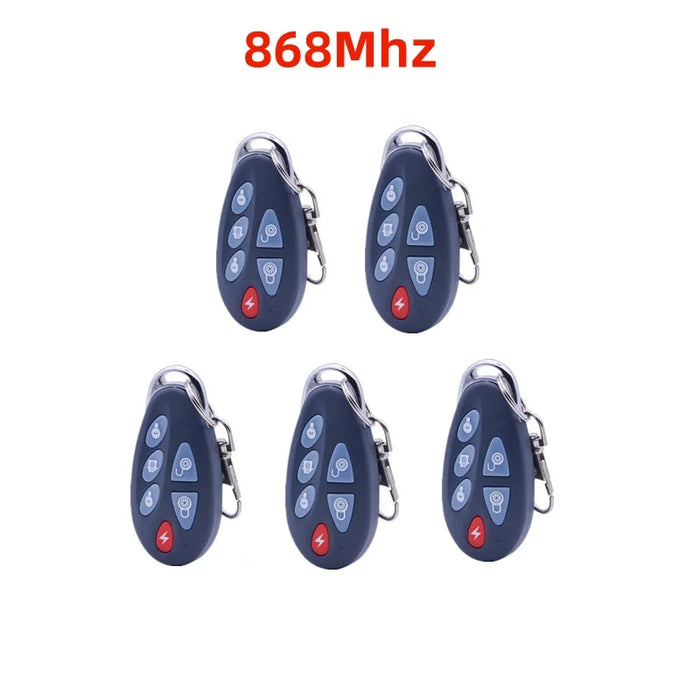 Focus 433 Mhz o 868 Mhz PB-403R Braccio di controllo remoto Disinserimento Braccio domestico SOS 6 Funzione chiave Allarme wireless Portachiavi remoto