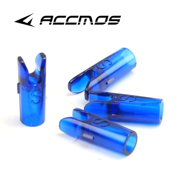 60 pz FAI DA TE In Plastica Freccia Spille Nocks Formato L E Taglia S Per ID4.2mm ID6.2mm 3.2mm Freccia Albero Tiro Con Arco accessorio