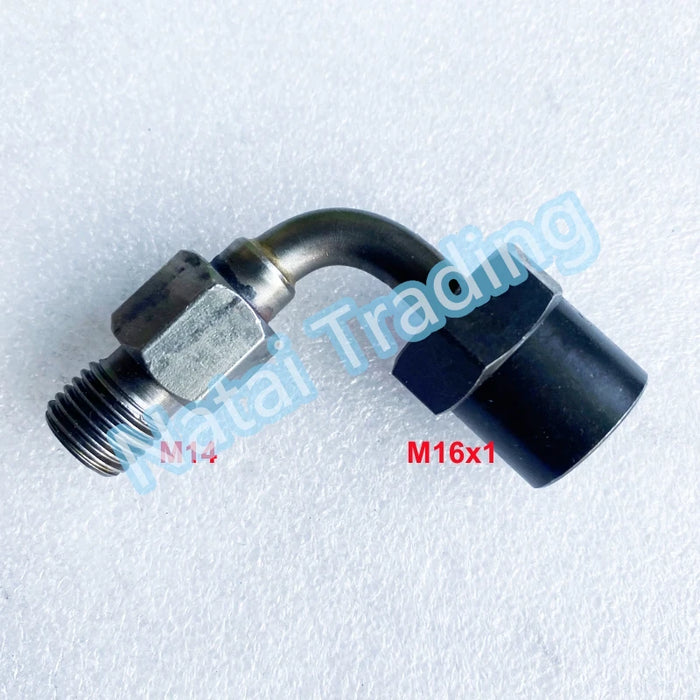Parte del connettore del tubo del banco di prova Common Rail diesel Pompa dell'iniettore di carburante Collegare il giunto al tubo del carburante Common Rail