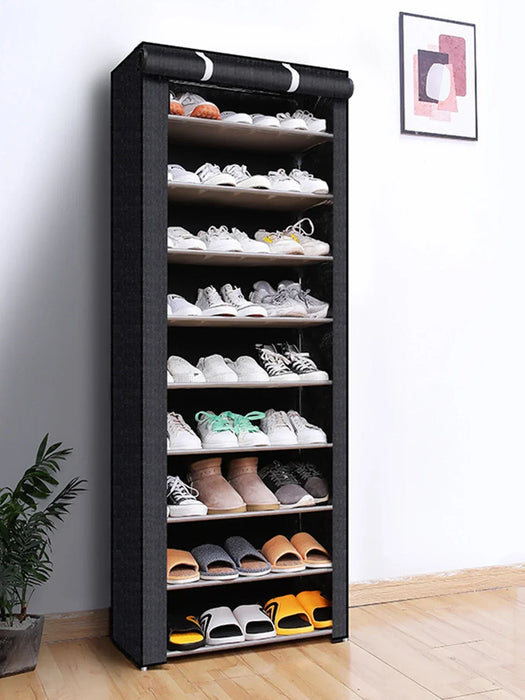 Scarpiera Organizer scarpiera antipolvere multistrato minimalista non tessuto mobili per la casa armadi salvaspazio scarpiera