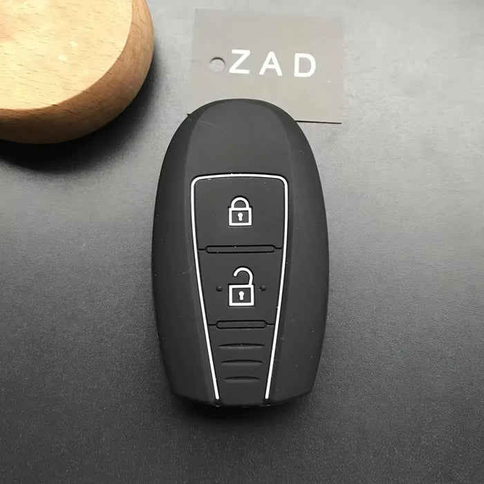 ZAD custodia protettiva per portachiavi in silicone custodia protettiva per cappuccio per SUZUKI Swift Sport SX4 SCORSS grand vitara accessori per auto remote