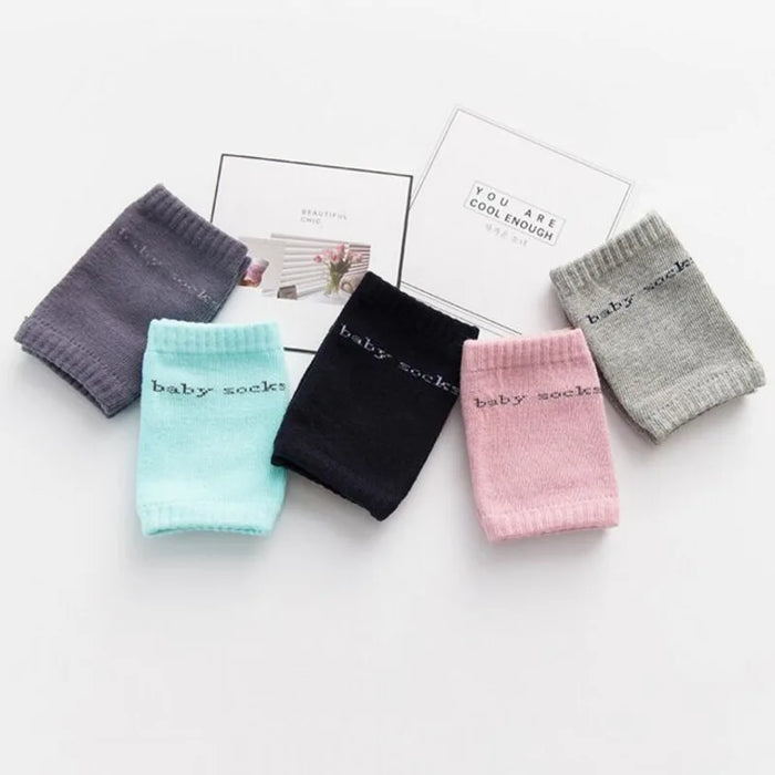 Ginocchiere per bambini Scaldamuscoli Sicurezza Ragazze Ragazzo Bambini Sottovesti striscianti Ginocchiera Dot Accessori per neonati Ghette Protezione Legging