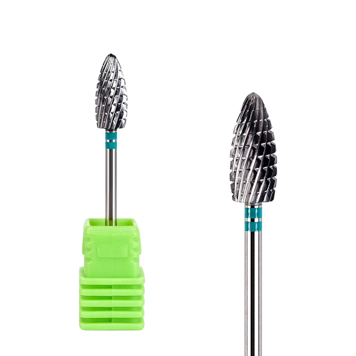 Punta da trapano per unghie Frese in metallo duro Strumento per nail art per manicure elettrica Trapano per unghie Accessori per unghie Rimuovi strumenti per gel