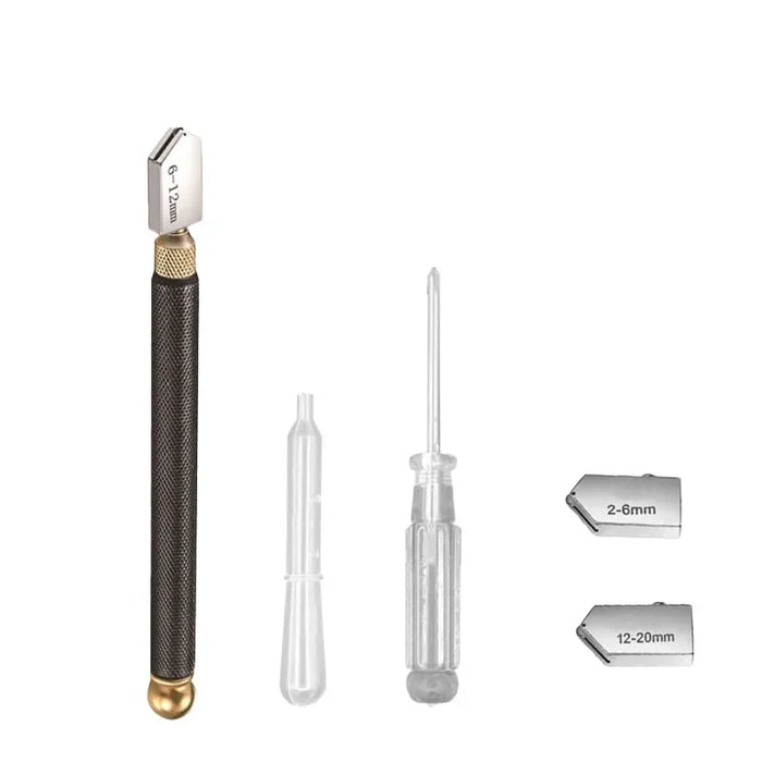 TC-17 Tagliavetro Tagliapiastrelle in ceramica Modello TC-17 Ruota da taglio professionale per vetro con manico in metallo Utensile manuale per taglio vetro