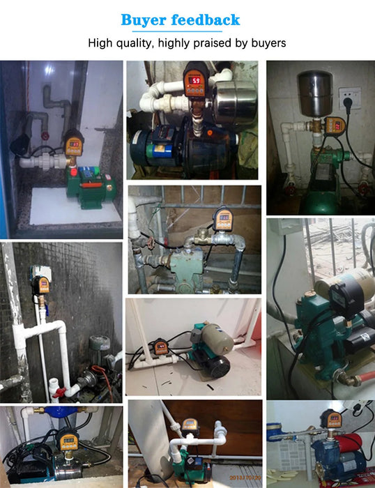 Pressostato pressostato acqua regolatore pressione acqua per pompa a vuoto pompa ad alta pressione Wpc 10 relè pompa acqua