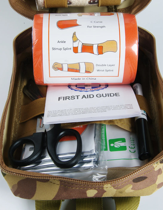 Kit di pronto soccorso custodia fornita set completo Molle per configurare kit di sopravvivenza Kit di emergenza all'aperto Trauma Outdoor Gear IFAK EMT