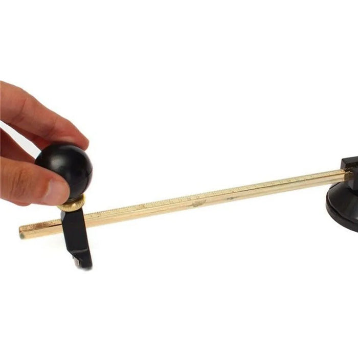 40-100 cm Taglierina per vetro Bussole a 6 ruote Taglio circolare con ventosa Cerchio Utensili da taglio professionali per taglierina per bottiglie di vetro