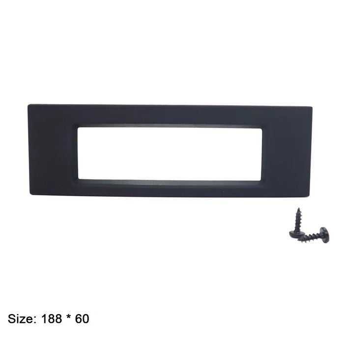 Applicabile al guscio dello schermo C multifunzione Peugeot Citroen Alloggiamento sostitutivo dello schermo di posizione del lettore CD Cornice frontale fissa dello schermo