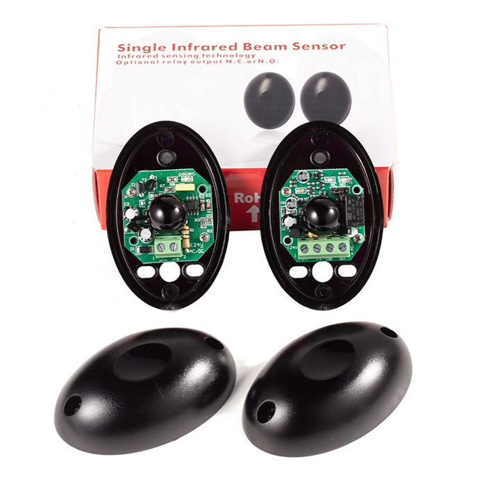 DC/AC 12 ~ 24V impermeabile IP55 fotocellula cancello automatico porta sensore di sicurezza allarme sensore a raggio infrarosso fotocellula 15m portata di rilevamento