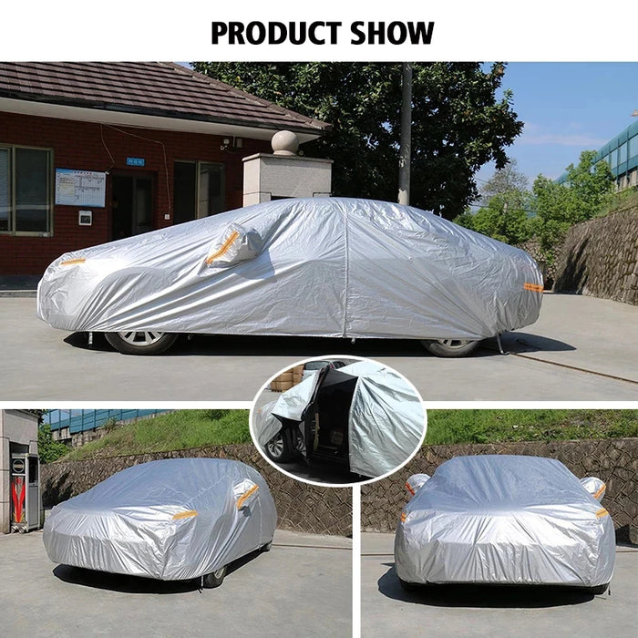 Kayme impermeabile coperture auto di protezione solare esterna della copertura per riflettore auto pioggia di polvere di neve di