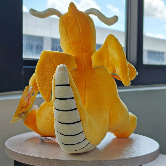 Pokemon Peluche Kawaii Dragonite Cartoon e bambole di peluche carine Cuscino di tiro Regalo di compleanno per bambini Amici Ragazzi Decorazione della casa