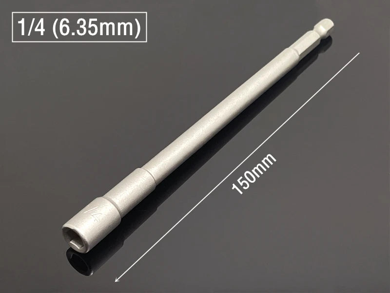 1PC Ugelli a manicotto con esagono incassato Forte set di driver per dadi magnetici Adattatore per punta da trapano Manicotto approvato dal vento Elettrico 6 8 10 13 17 19MM