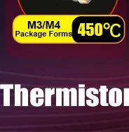 Cartuccia termistore Trianglelab PT1000 per stampante 3D Blocco riscaldatore Volcano/v6 UPTO 450C PEEK PEI PT100 stampa