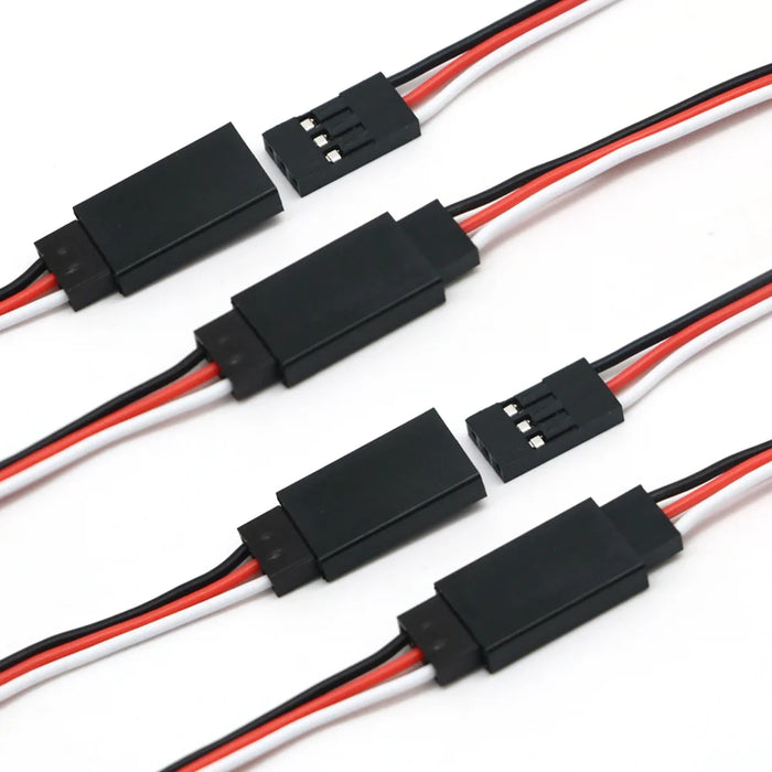 10 pz/lotto 10cm 15CM 30CM 50CM 100CM cavo di prolunga Servo RC cavo 150mm cavo JR all'ingrosso