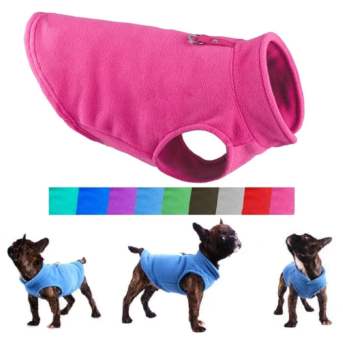 Pile Inverno Vestiti per animali domestici Cucciolo T-shirt Cani di piccola taglia Yorkshire Chihuahua Bulldog francese Barboncino Gilet per gatti Abbigliamento per la stagione calda
