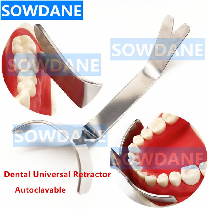 1 pezzo impianto dentale divaricatore labbra e guance strumento ortodontico chirurgico apri bocca autoclavabile in acciaio inossidabile