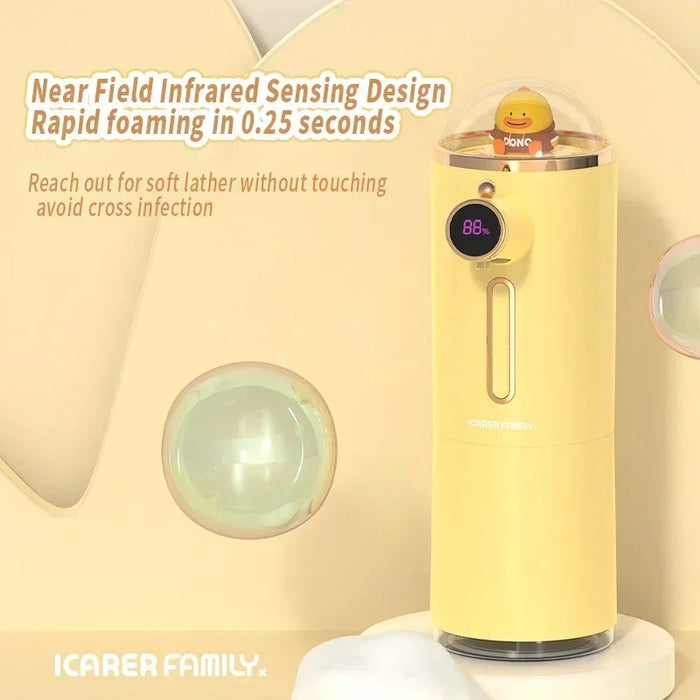 Dispenser automatico di schiuma di sapone Dispenser di sensori a infrarossi senza contatto bagno intelligente lavatrice a mano strumento di lavaggio a mano in schiuma